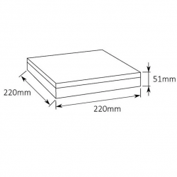 Serres S 15W 4000K IP44 Plafon   HOLDBOX